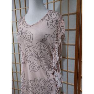 Harlow & Rose Sm Semisheer Blouse